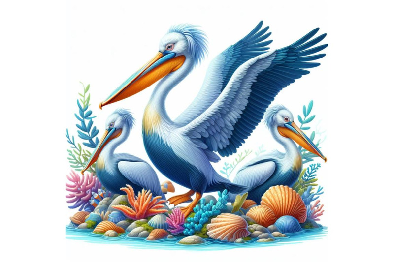 8-exotic-marine-pelican-bird-i-bundle