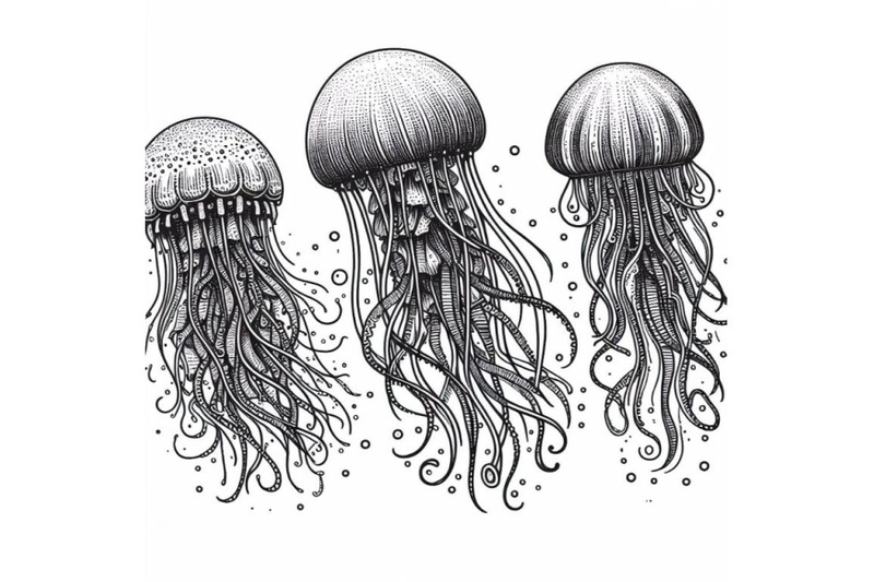 8-jellyfish-line-art-style-hand-bundle