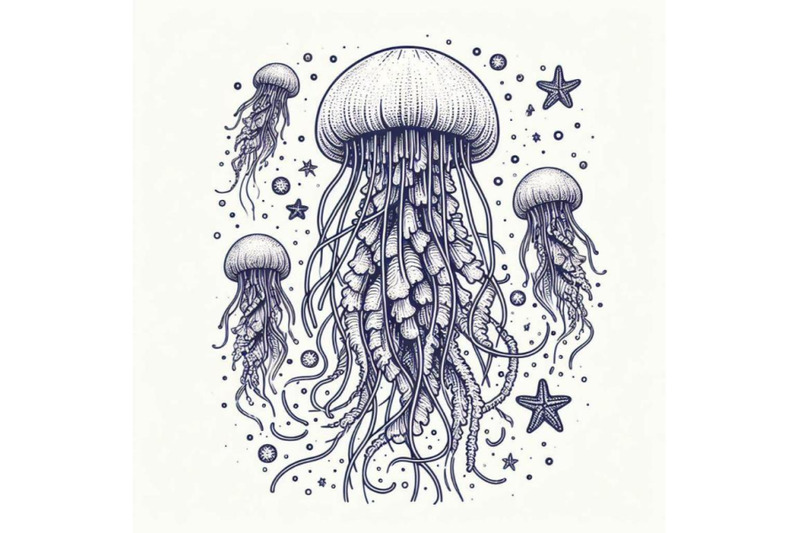 8-jellyfish-line-art-style-hand-bundle