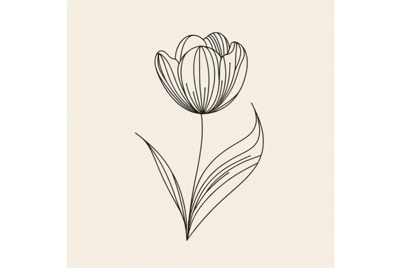 8-tulip-contour-drawing-minimal-bundle