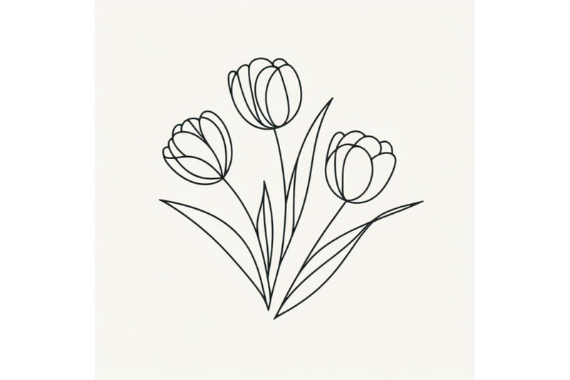 8-tulip-contour-drawing-minimal-bundle