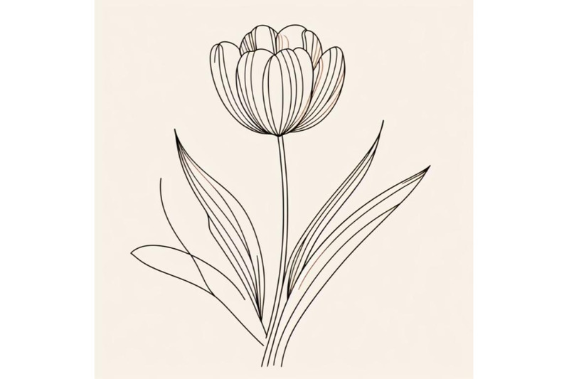 8-tulip-contour-drawing-minimal-bundle