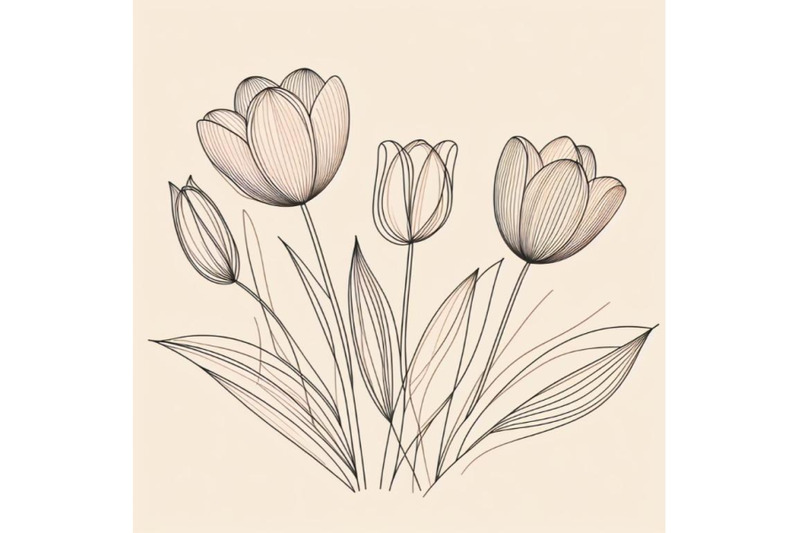 8-tulip-contour-drawing-minimal-bundle