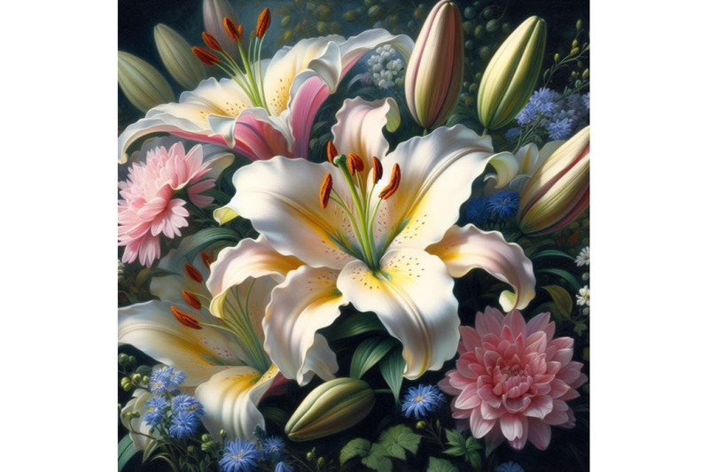 8-oil-painting-lily-oil-paintinset