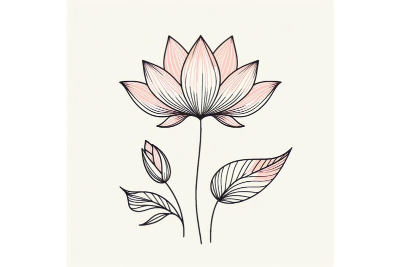 8-trendy-lotus-line-art-vectorbundle