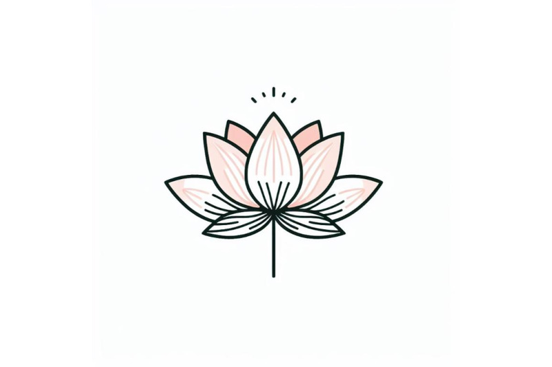 8-trendy-lotus-line-art-vectorbundle