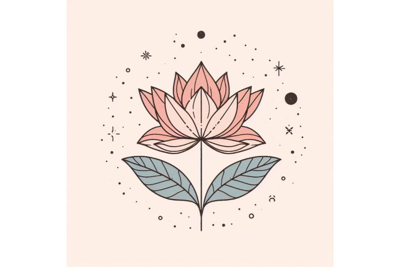 8-trendy-lotus-line-art-vectorbundle