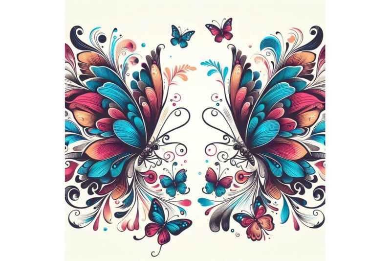 8-butterfly-design-over-white-bundle