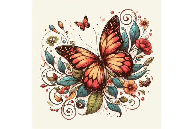 8-butterfly-design-over-white-bundle