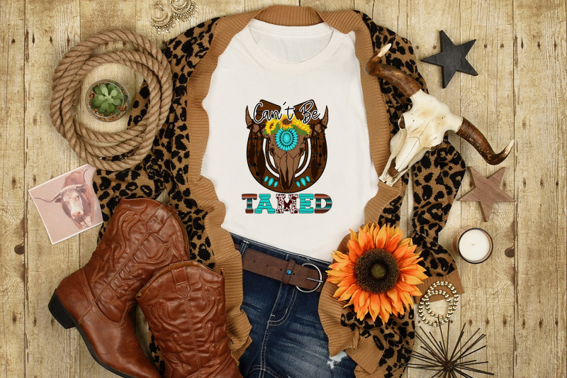 can-039-t-be-tamed-western-sublimation-png