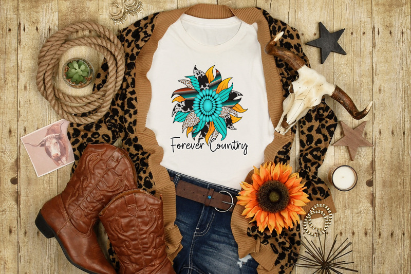 western-sublimation-png-forever-country