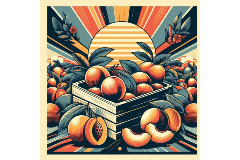 8-abstract-peach-fruit-market-ret-bundle