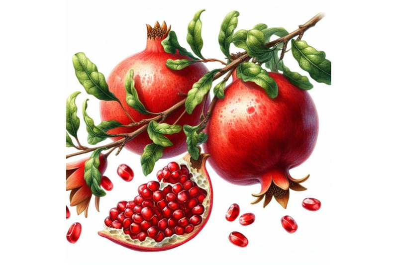 8-pomegranates-on-a-branch-with-bundle