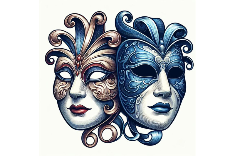 8-theatrical-masks-theatrical-ma-bundle