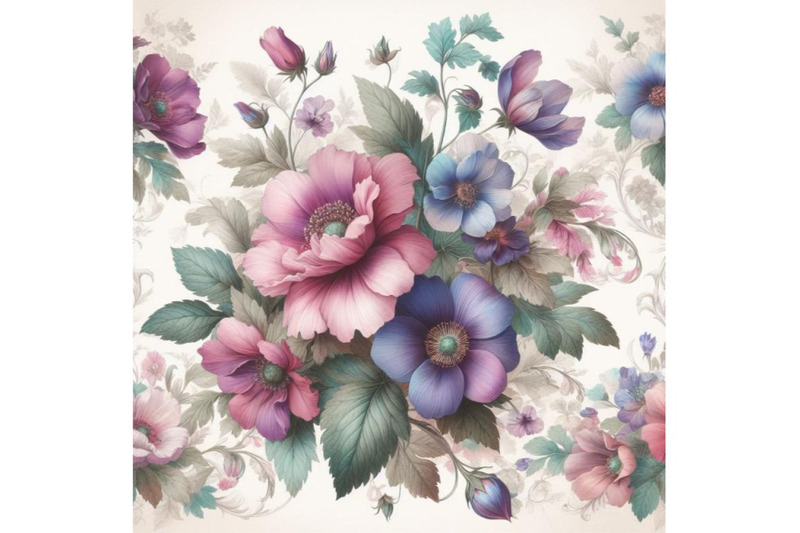 8-illustration-of-vintage-floral-bundle