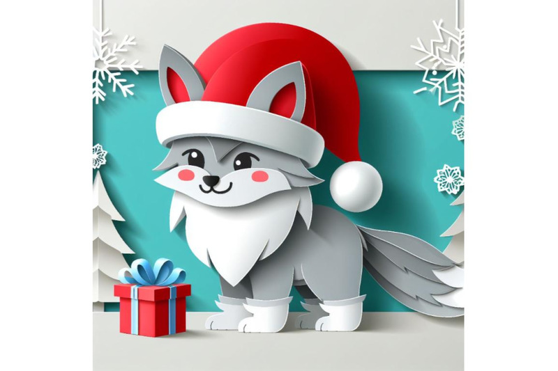 8-vector-cute-christmas-paper-cut-bundle