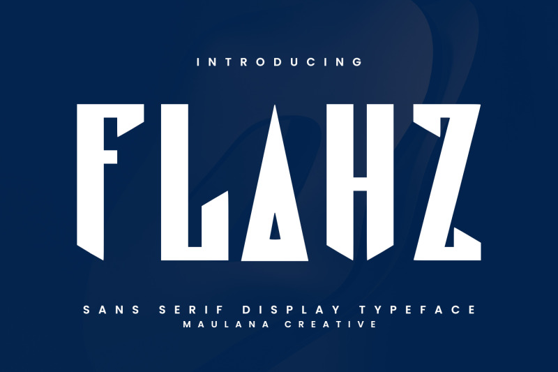 flahz-decorative-display-font