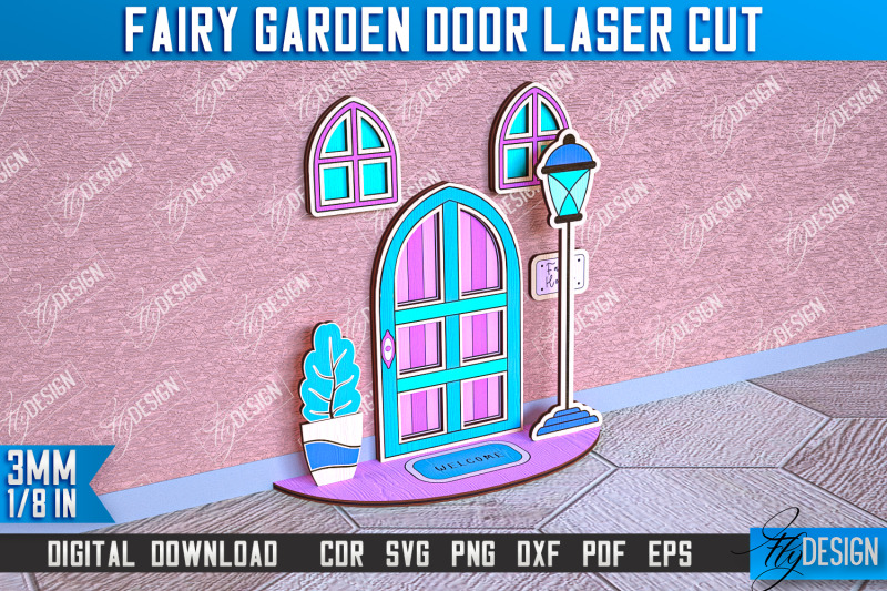 fairy-garden-door-laser-cut-bundle-fairy-house-multilayer-file