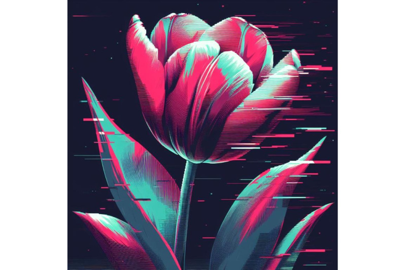 8-tulip-in-glitch-art-style-on-da-bundle