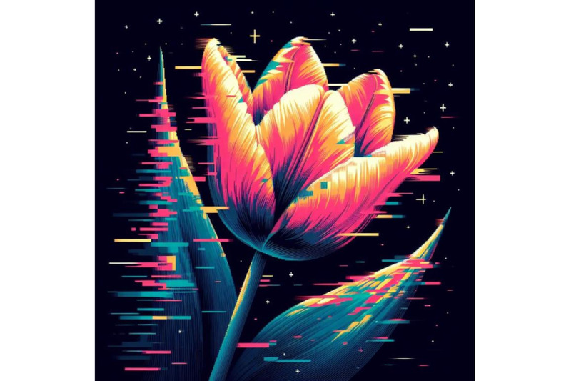 8-tulip-in-glitch-art-style-on-da-bundle