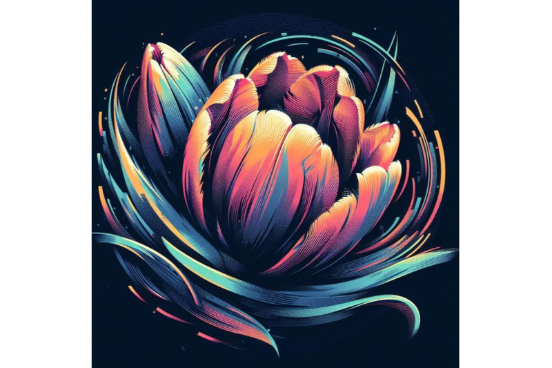 8-tulip-in-glitch-art-style-on-da-bundle