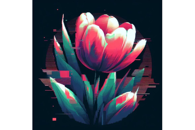 8-tulip-in-glitch-art-style-on-da-bundle