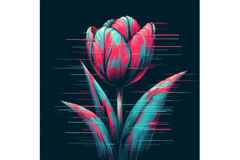 8-tulip-in-glitch-art-style-on-da-bundle