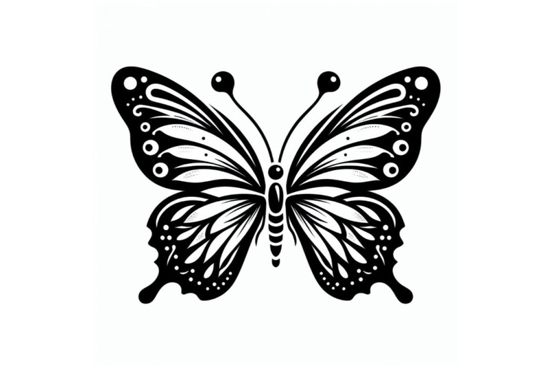 8-butterfly-silhouette-white-back-set