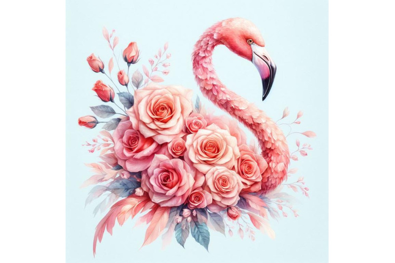 8-rose-flamingo-set