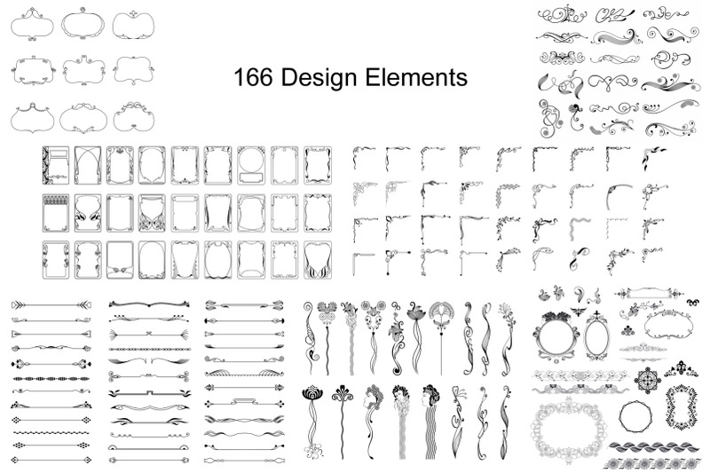 166-vector-design-elements