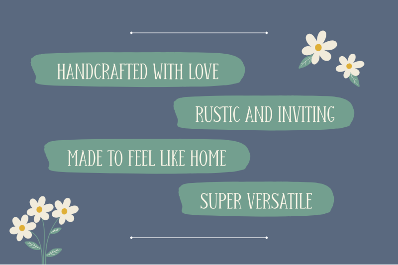 farmhouse-cosy-rustic-font