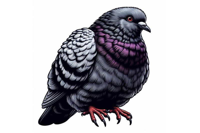 8-sitting-pigeon-isolated-on-set