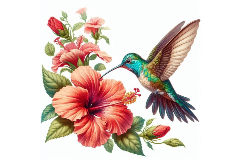 8-colibri-and-flower-hummingbird-set