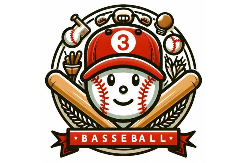 8-baseball-icon-on-white-bac-set