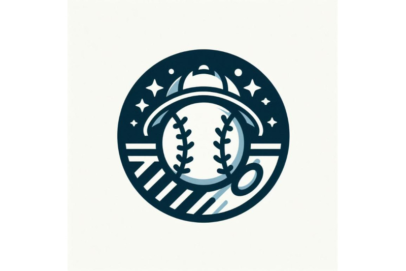 8-baseball-icon-on-white-bac-set