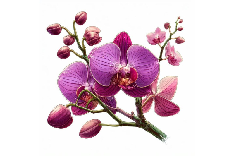 8-purple-orchid-isolated-on-white-bundle