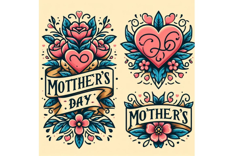 8-mothers-day-logo-with-set