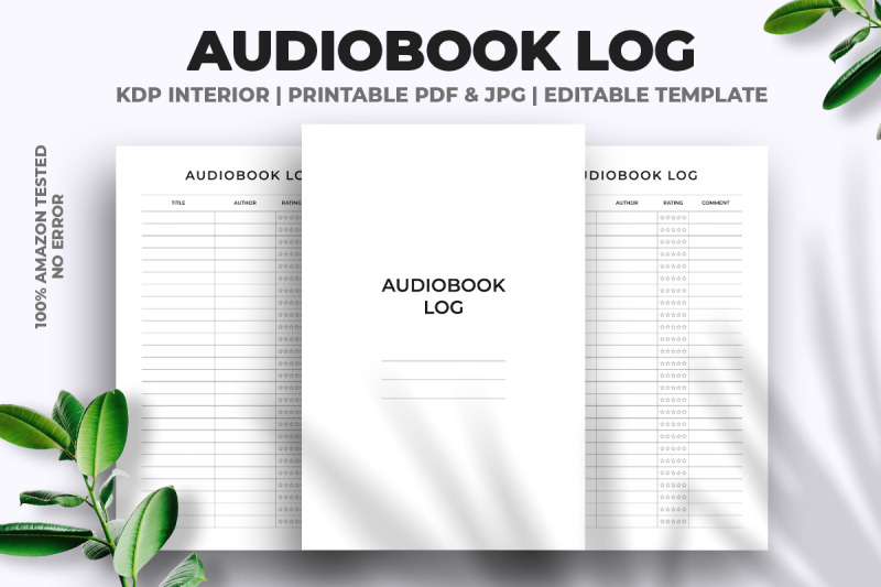 audiobook-log-kdp-interior