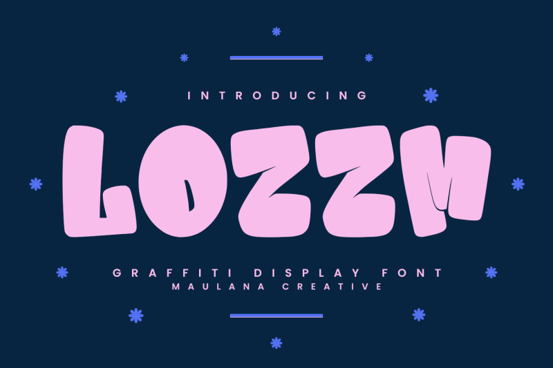 lozzm-graffiti-display-font