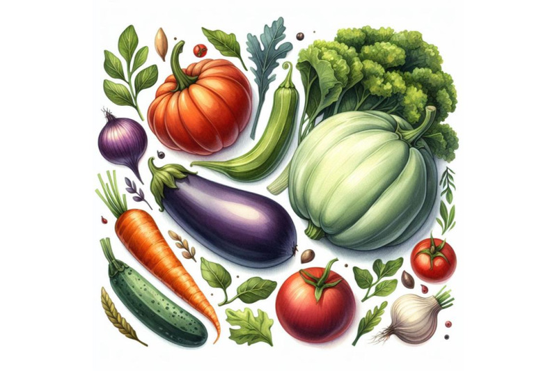 8-watercolor-seasonal-vegetables-bundle