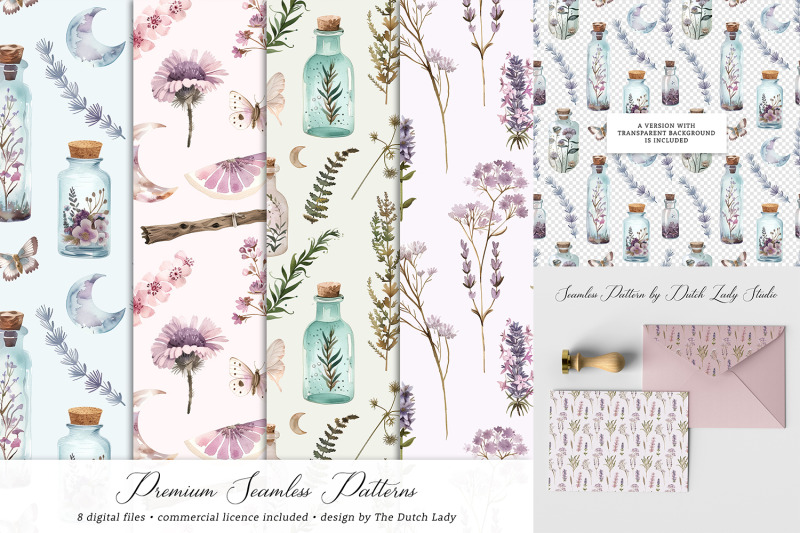 herbal-potions-seamless-patterns