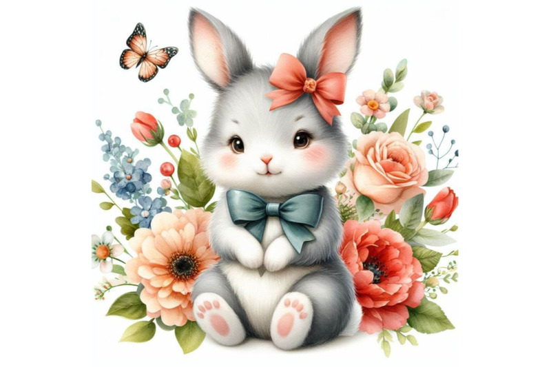 8-cute-watercolor-baby-bunny-with-bundle