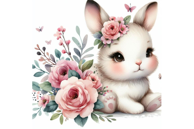 8-cute-watercolor-baby-bunny-with-bundle