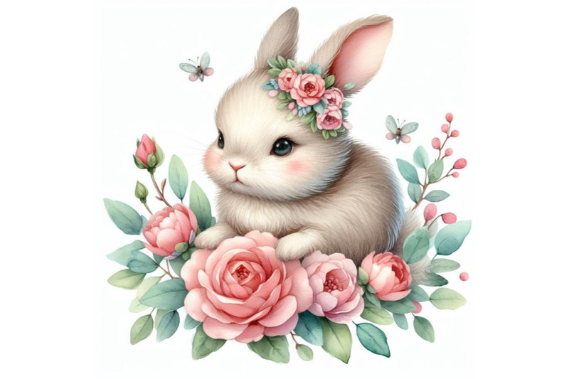 8-cute-watercolor-baby-bunny-with-bundle