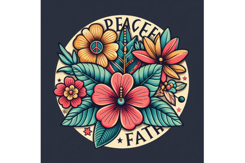 8-vintage-flower-peace-love-f-bundle