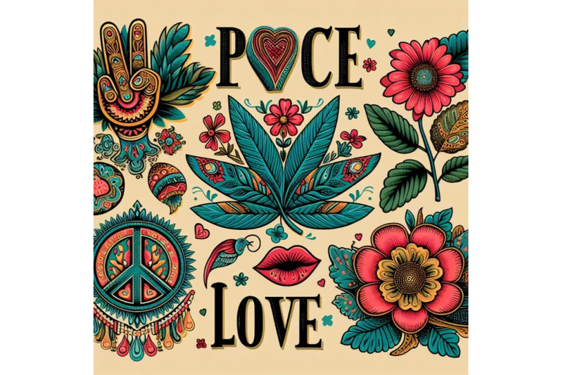 8-vintage-flower-peace-love-f-bundle