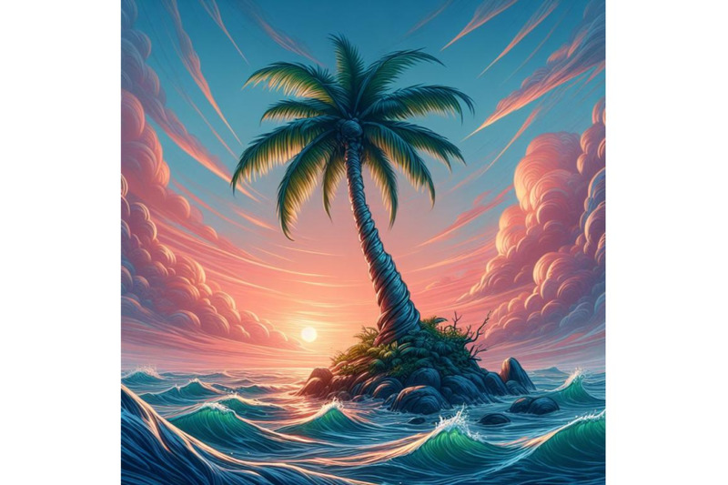 8-lonely-palm-tree-in-the-middle-bundle