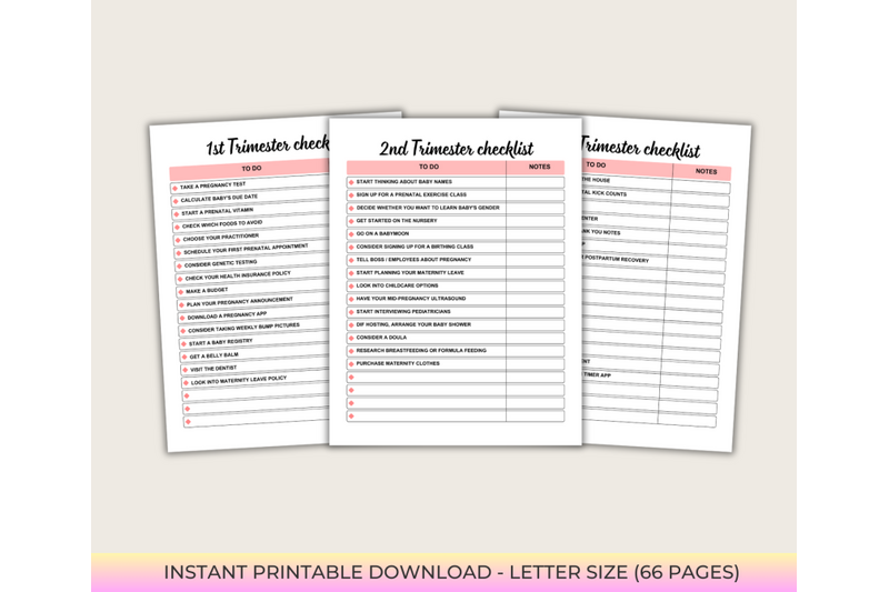 printable-pregnancy-journal-planner-checklists-milestones-pdf-and