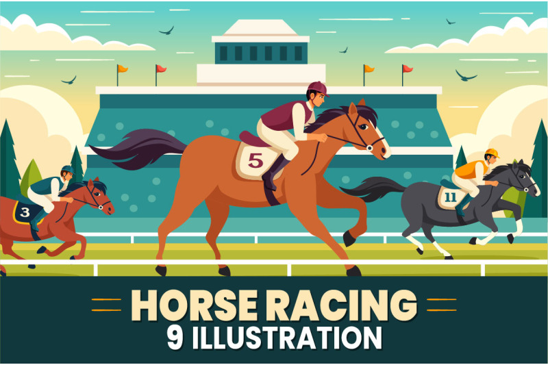 9-horse-racing-illustration