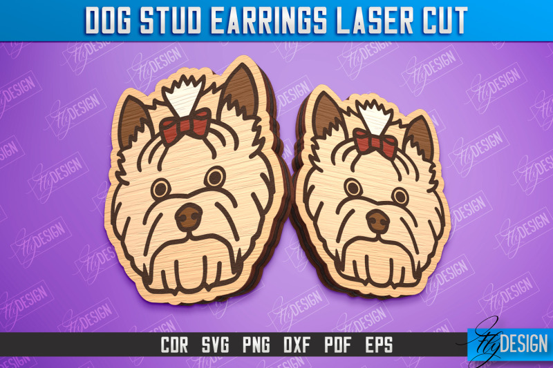 dog-stud-earrings-template-laser-cut-design-cnc-file